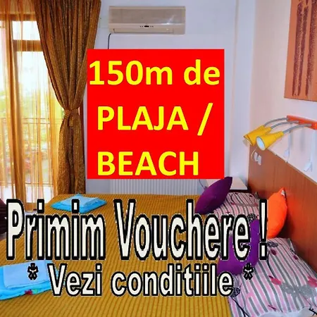 Garsoniere Victor Seaview Aer Conditionat- Bucatarie-Primim Carduri Vacanta-Pet Friendly la 3 minute de Plaja Reyna-Zoom Beach-2