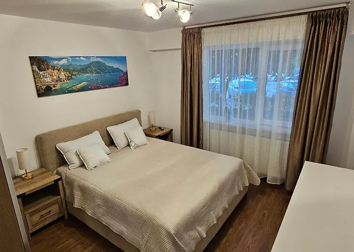 Apartament Nou, Complet Utilat, Ideal pentru Familii, Aproape de Mall, Parc și Plajă Constanţa